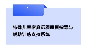 特别儿童家庭长途病愈指点与帮助练习撑持体系