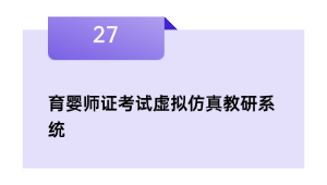 育婴师证测验假造仿真教研体系