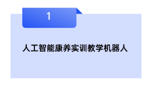 野生智能康养实训讲授机械人